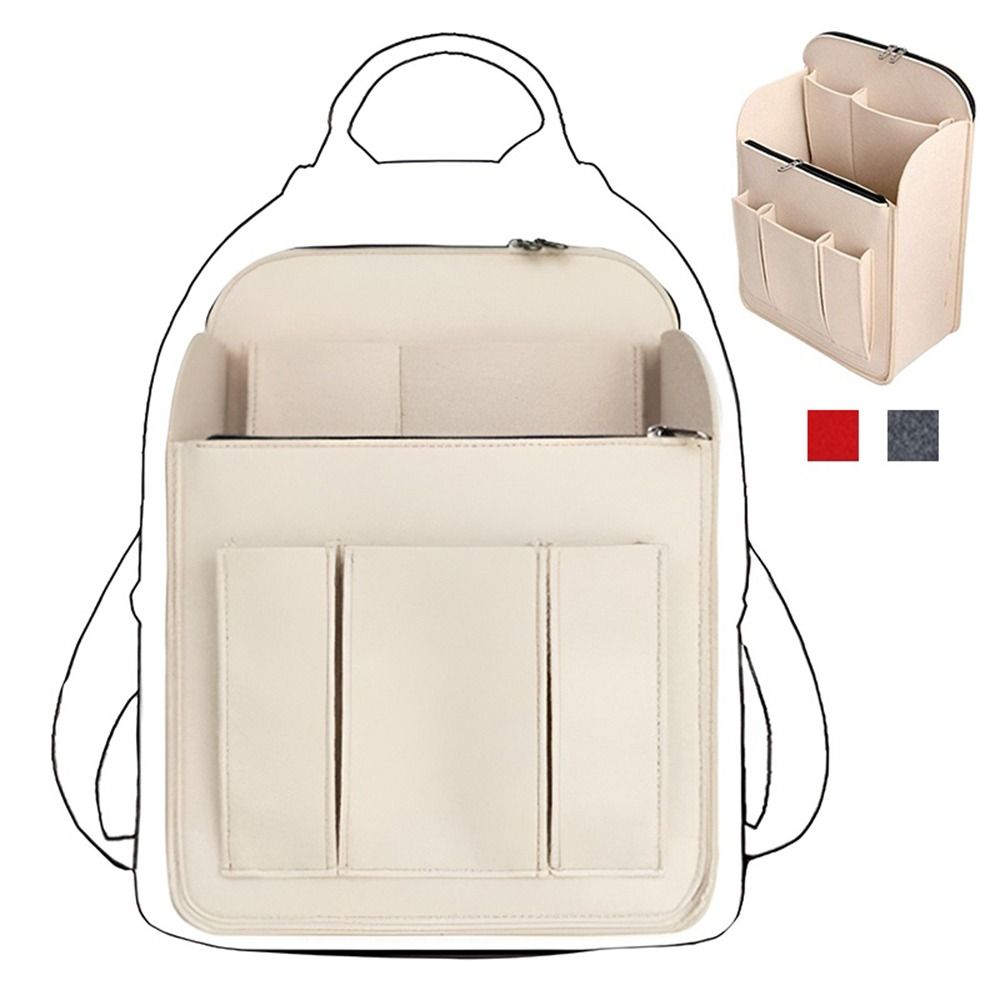 Durable Multi-Pocket Backpack  - Backpack Insert Organizer recension och pris