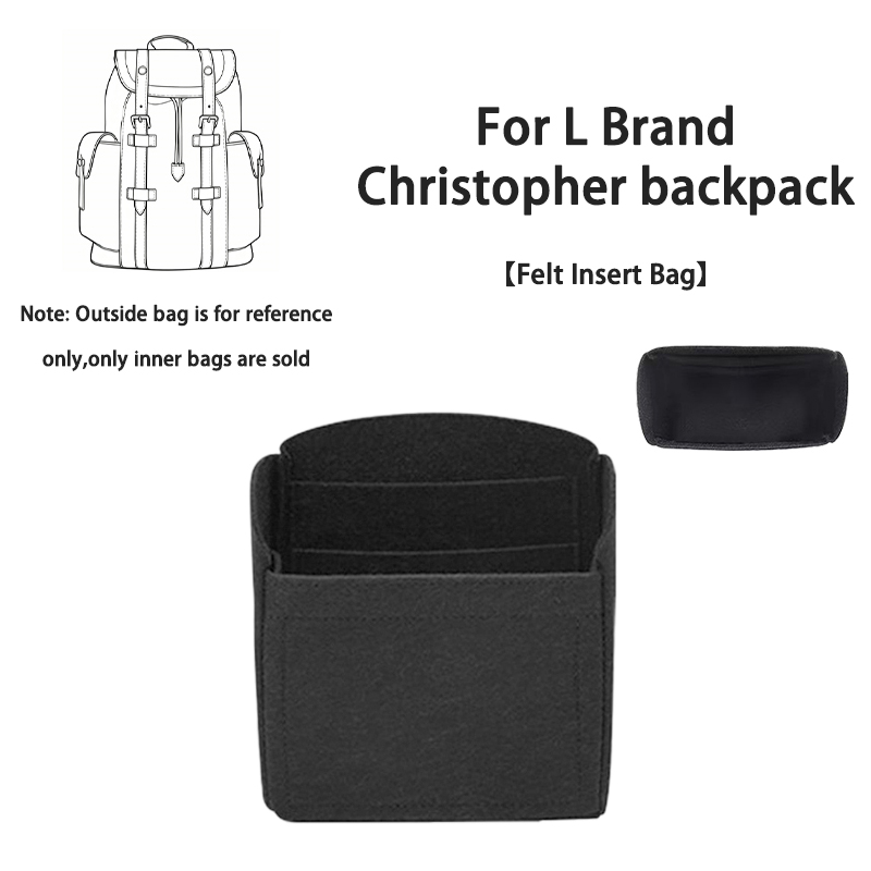 EverToner New Felt Handbag Ins - Backpack Insert Organizer recension och pris