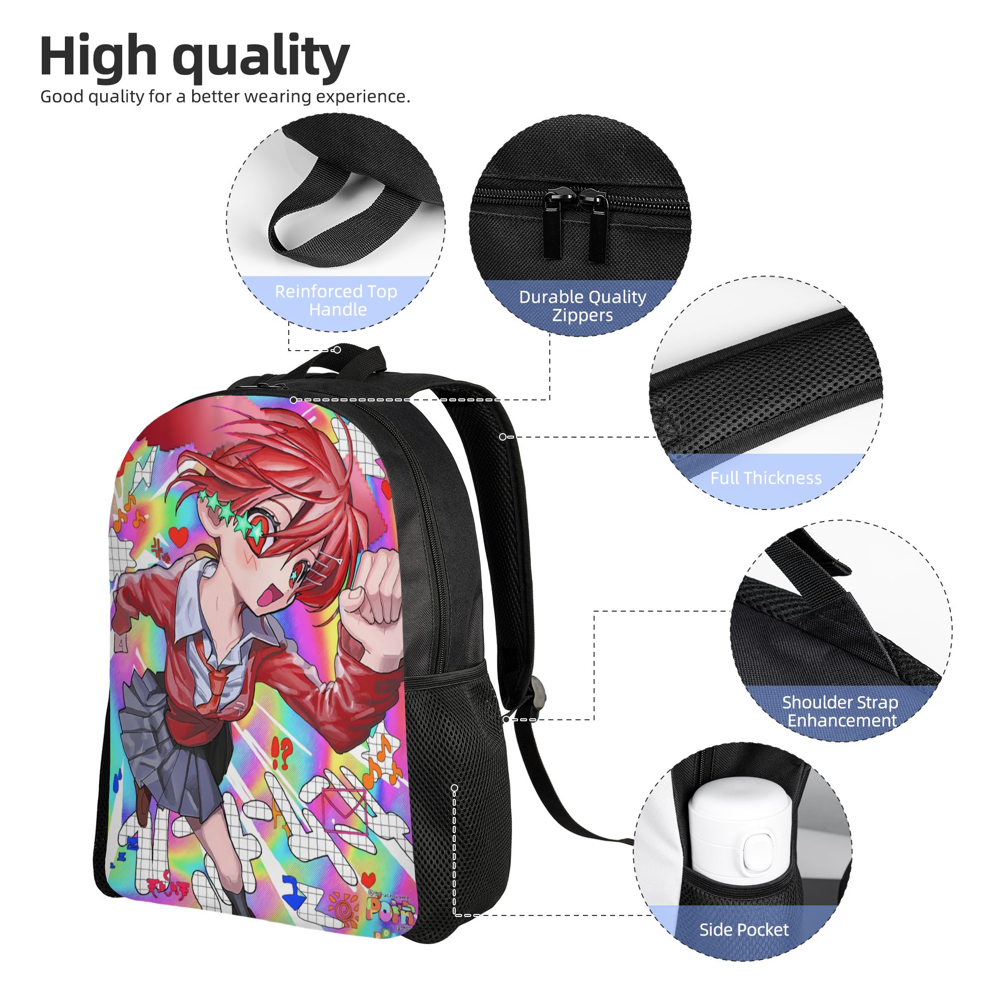 Kasane Teto Vocaloid Girl Back - School Backpack Teen recension och pris